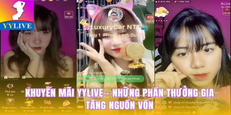 khuyến mãi YYlive